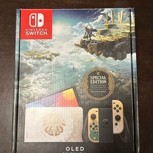 Nintendo Switch OLED Special Edition with Gold and Black Joy-Cons